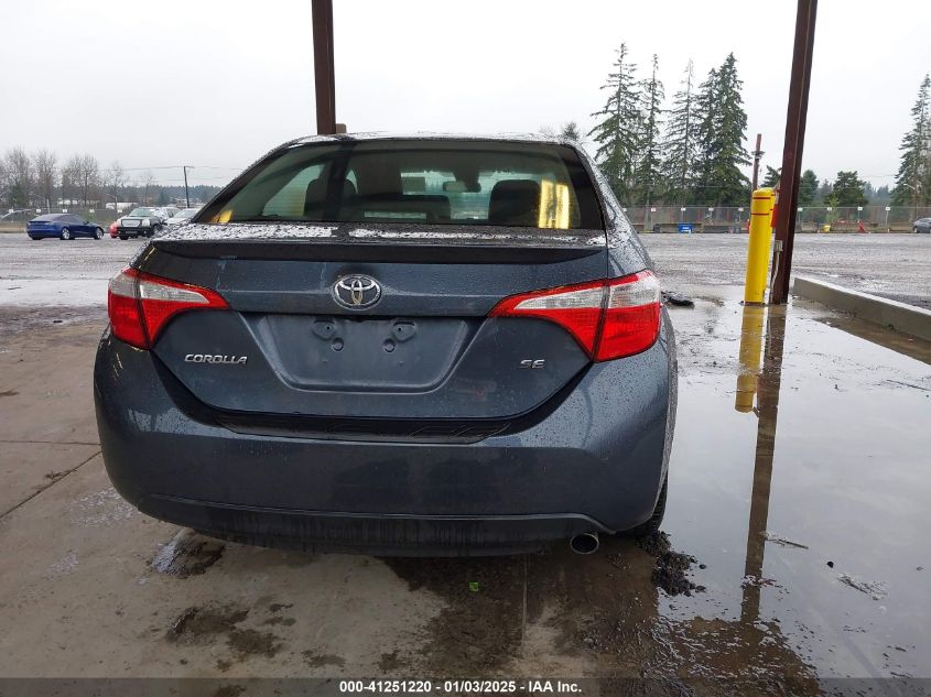 2017 Toyota Corolla Se VIN: 2T1BURHE4HC795797 Lot: 41251220