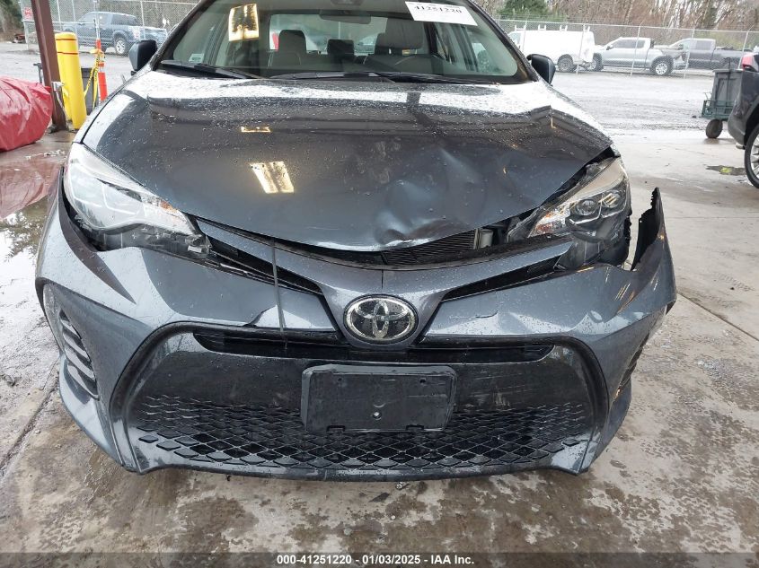 2017 Toyota Corolla Se VIN: 2T1BURHE4HC795797 Lot: 41251220