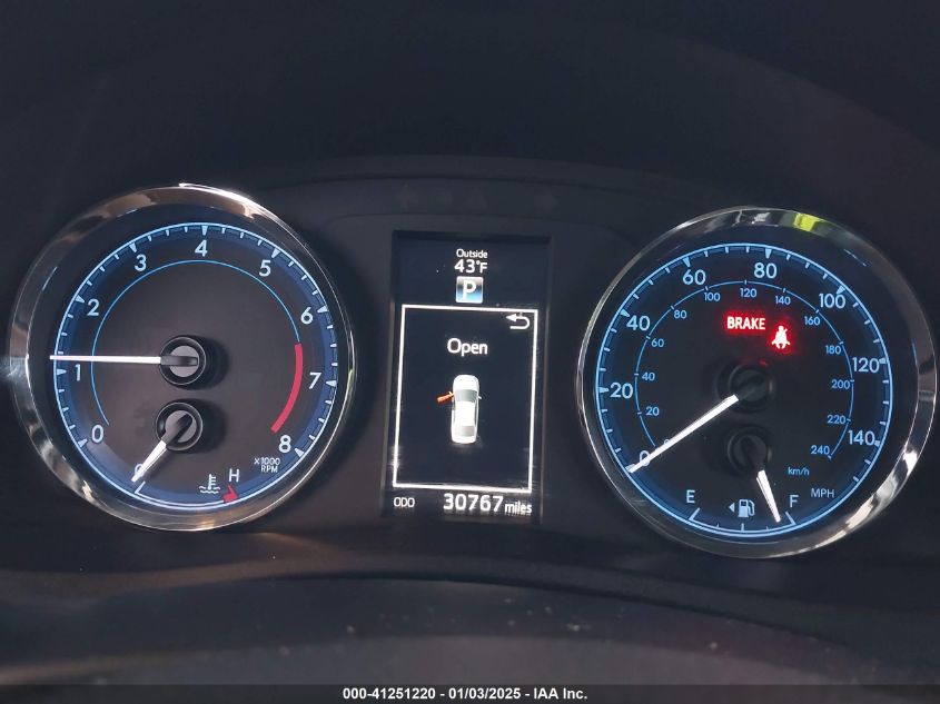 2017 Toyota Corolla Se VIN: 2T1BURHE4HC795797 Lot: 41251220