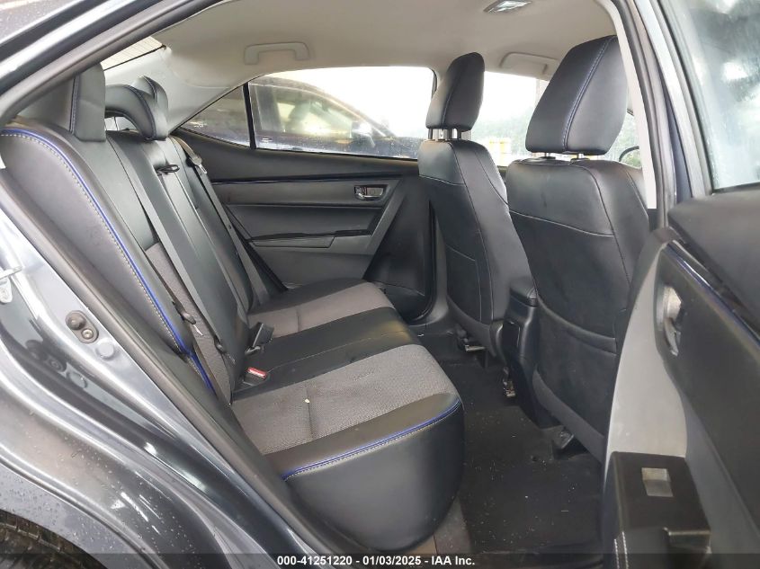 2017 Toyota Corolla Se VIN: 2T1BURHE4HC795797 Lot: 41251220