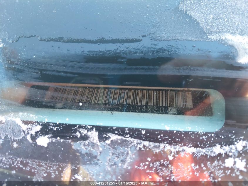 2009 Chevrolet Cobalt Lt VIN: 1G1AT58H097104830 Lot: 41251251