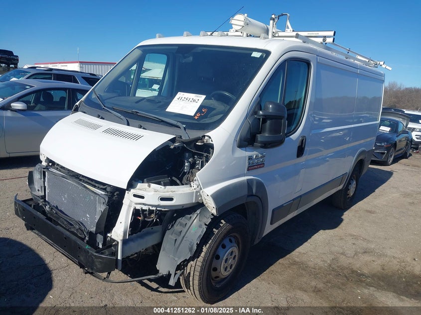 2016 RAM PROMASTER 1500 LOW ROOF - 3C6TRVAG7GE135108