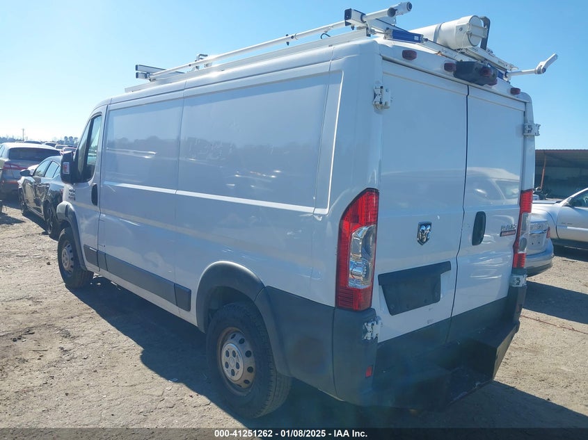 2016 RAM PROMASTER 1500 LOW ROOF - 3C6TRVAG7GE135108