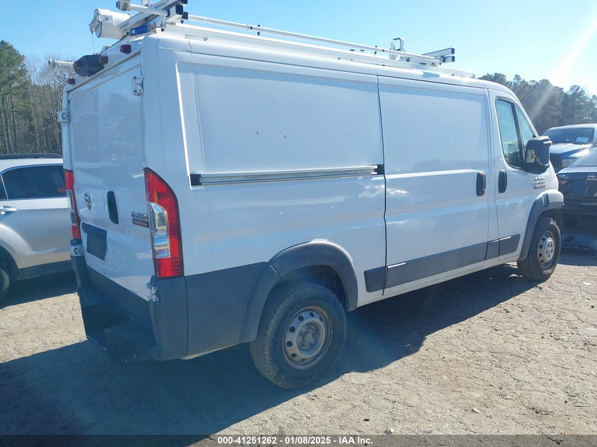2016 RAM PROMASTER 1500 LOW ROOF - 3C6TRVAG7GE135108