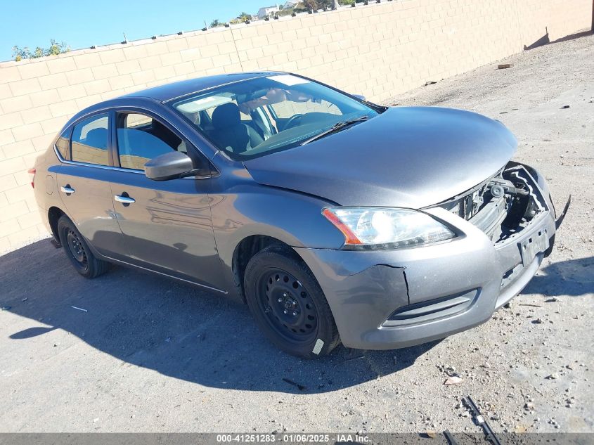 VIN 3N1AB7AP0FL665210 2015 Nissan Sentra, Fe+ S/S/S... no.1