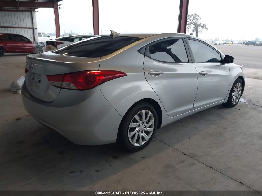 VIN 5NPDH4AE7DH201074 2013 Hyundai Elantra, Gls/Lim... no.4