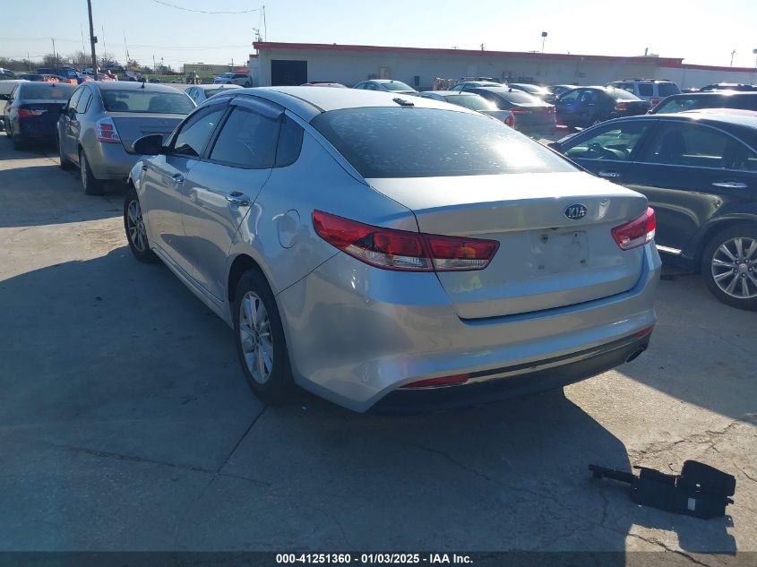 VIN 5XXGT4L33GG009724 2016 KIA OPTIMA no.3