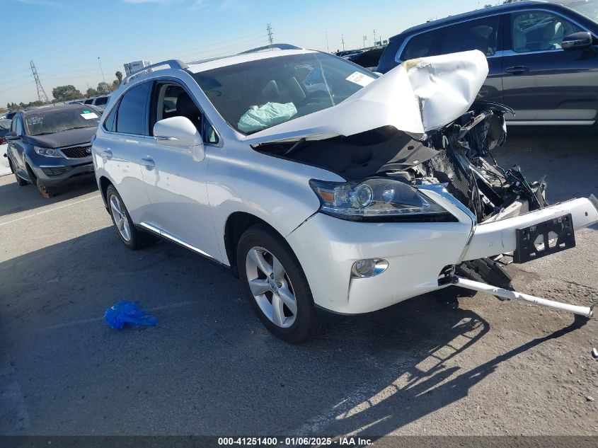 VIN 2T2ZK1BA8FC160571 2015 LEXUS RX 350 no.1