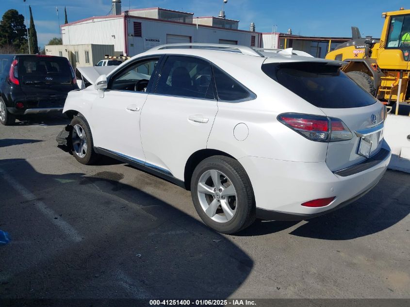 VIN 2T2ZK1BA8FC160571 2015 LEXUS RX 350 no.3