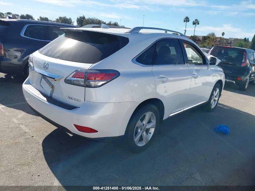 VIN 2T2ZK1BA8FC160571 2015 LEXUS RX 350 no.4