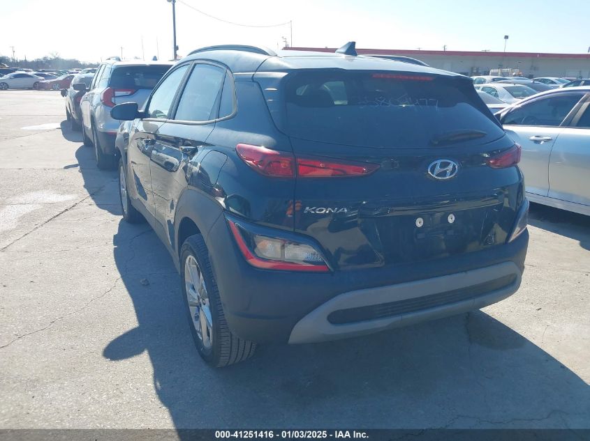 VIN KM8K62AB0PU966222 2023 HYUNDAI KONA no.3