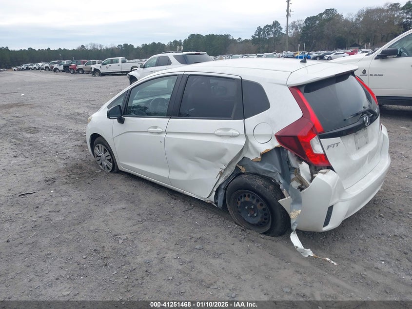 2016 HONDA FIT VIN: JHMGK5H5XGS009517