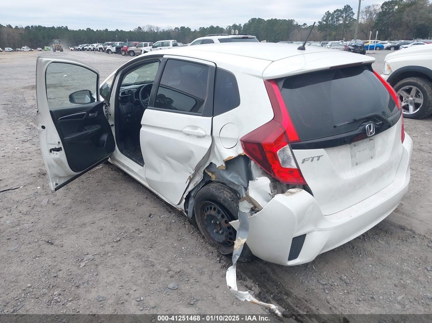 2016 HONDA FIT VIN: JHMGK5H5XGS009517