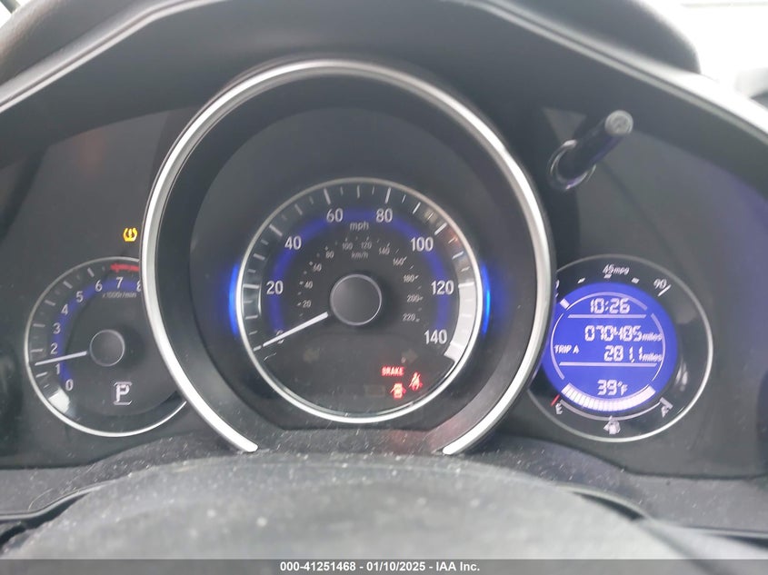 2016 HONDA FIT VIN: JHMGK5H5XGS009517