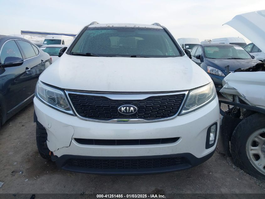 2015 Kia Sorento Lx VIN: 5XYKTCA66FG609908 Lot: 41251485