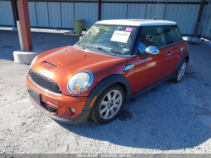 Vin: wmwsv3c56bty22996, lot: 41741841, mini cooper s 20112