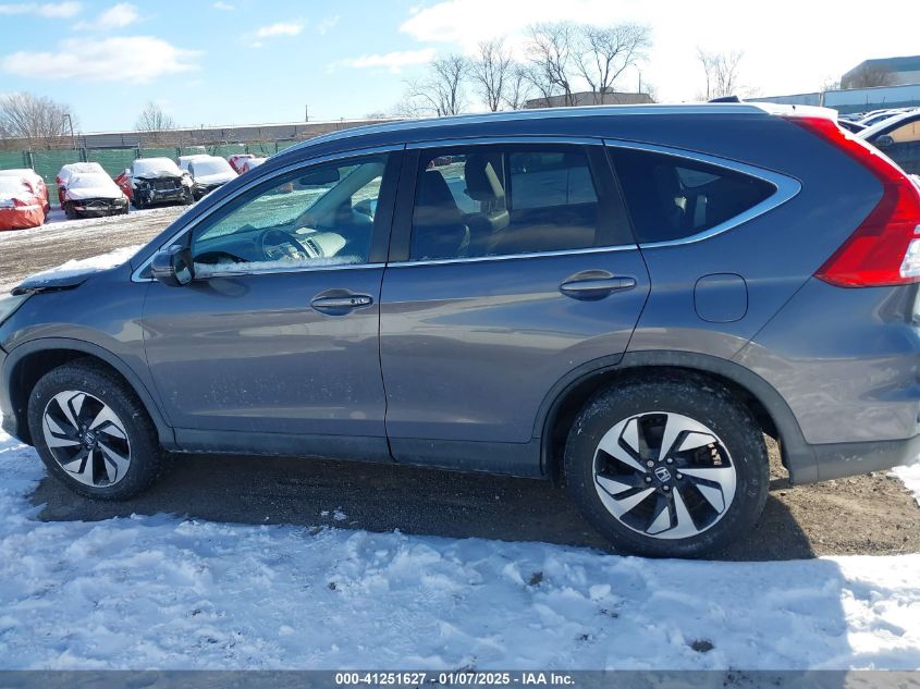 2016 HONDA CR-V TOURING - 5J6RM4H91GL062550