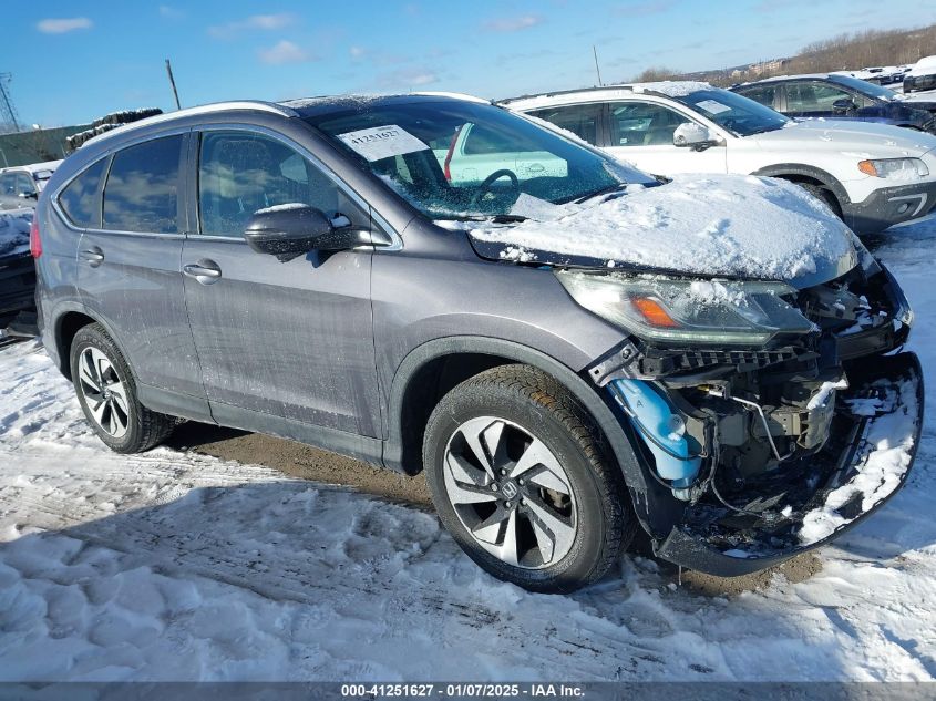 2016 HONDA CR-V TOURING - 5J6RM4H91GL062550