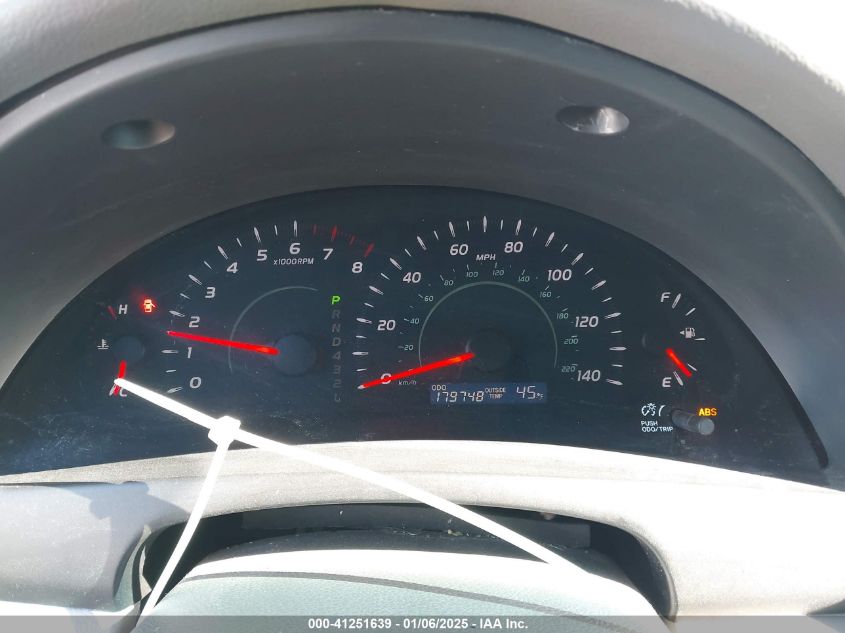 2007 Toyota Camry VIN: 4T1RE46KX7U155356 Lot: 41251639