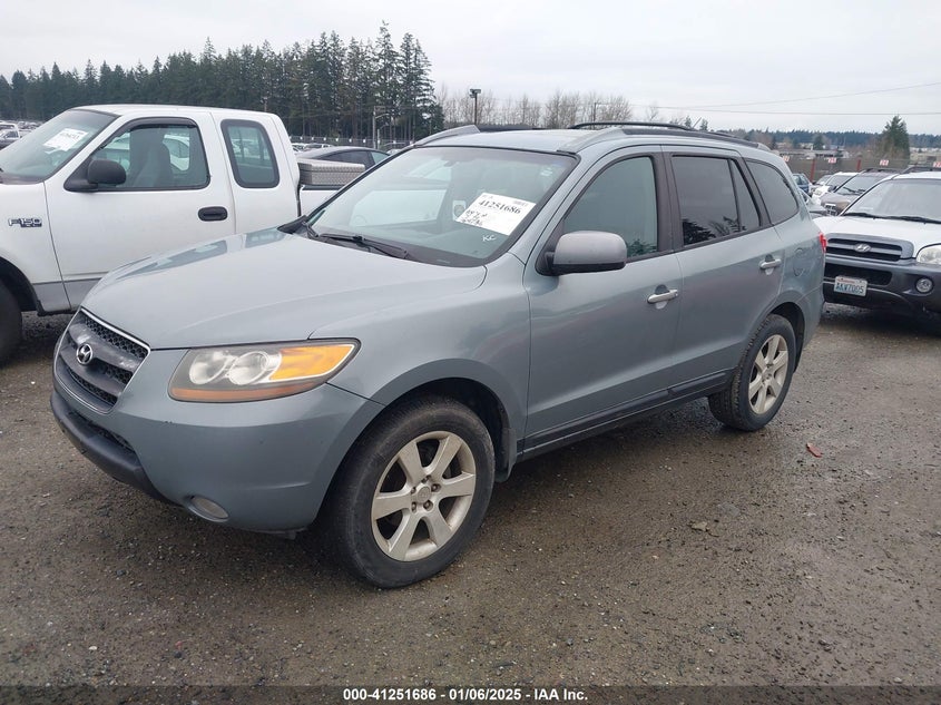 2007 HYUNDAI SANTA FE VIN: 5NMSH13E27H091880