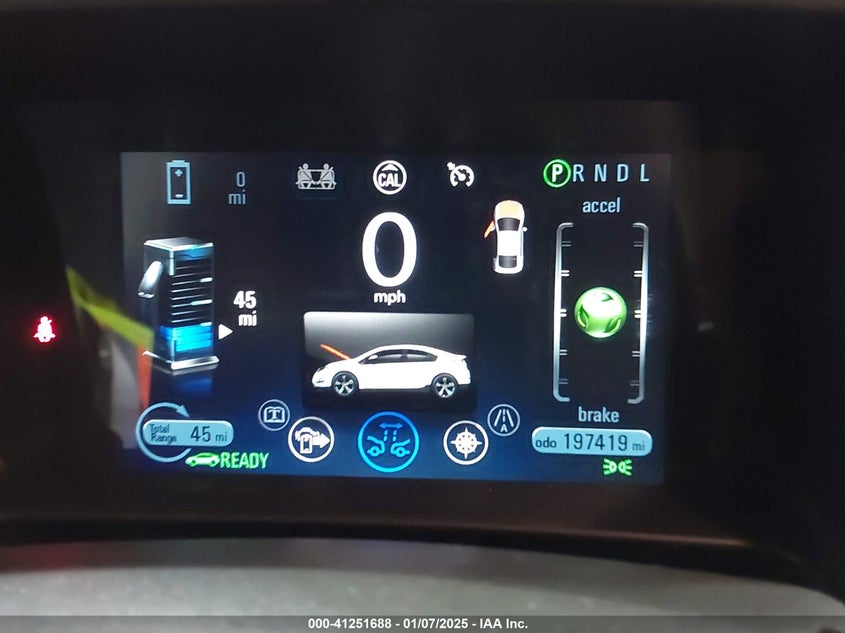 2013 CHEVROLET VOLT VIN: 1G1RB6E40DU100008