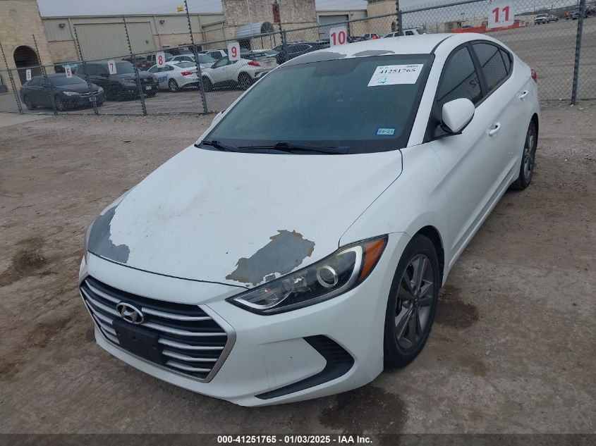 VIN 5NPD84LF5JH248170 2018 HYUNDAI ELANTRA no.6