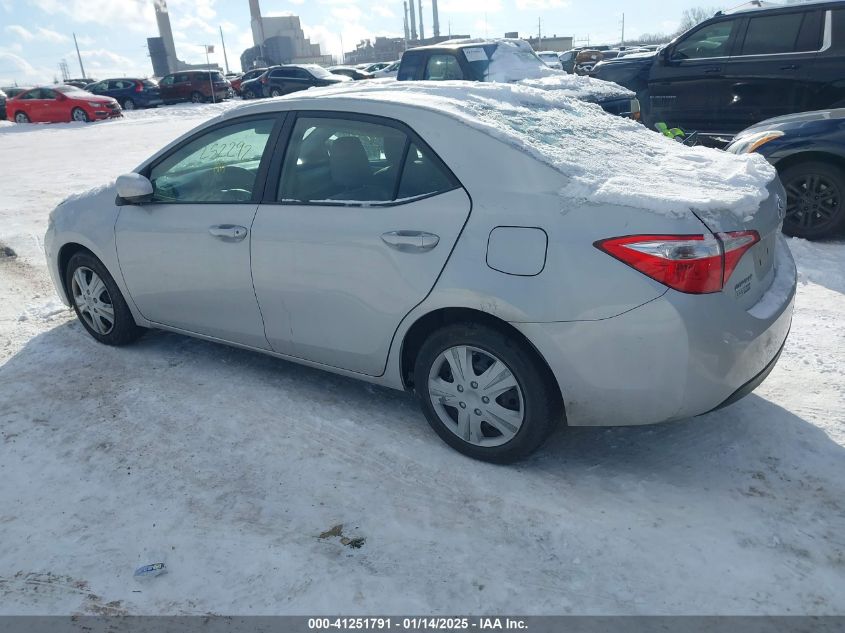 VIN 2T1BURHE0GC706922 2016 Toyota Corolla, LE no.3