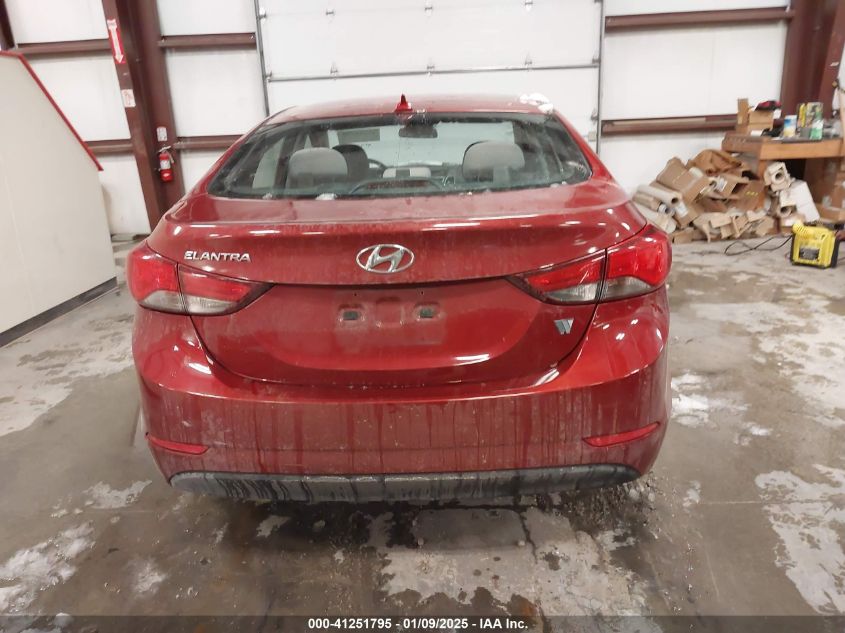 VIN 5NPDH4AE6GH714661 2016 Hyundai Elantra, SE no.17