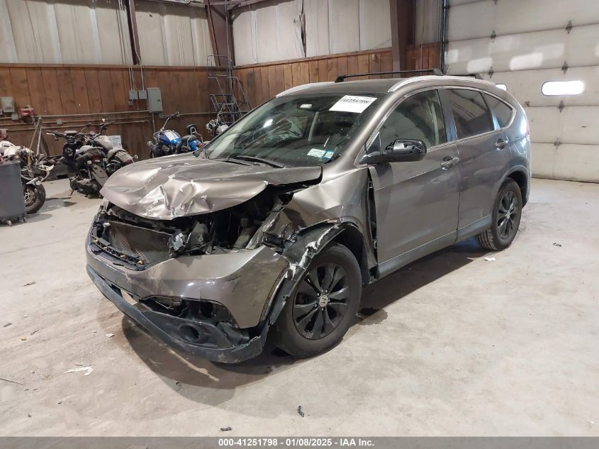 VIN 2HKRM4H71EH630527 2014 Honda CR-V, Ex-L no.2