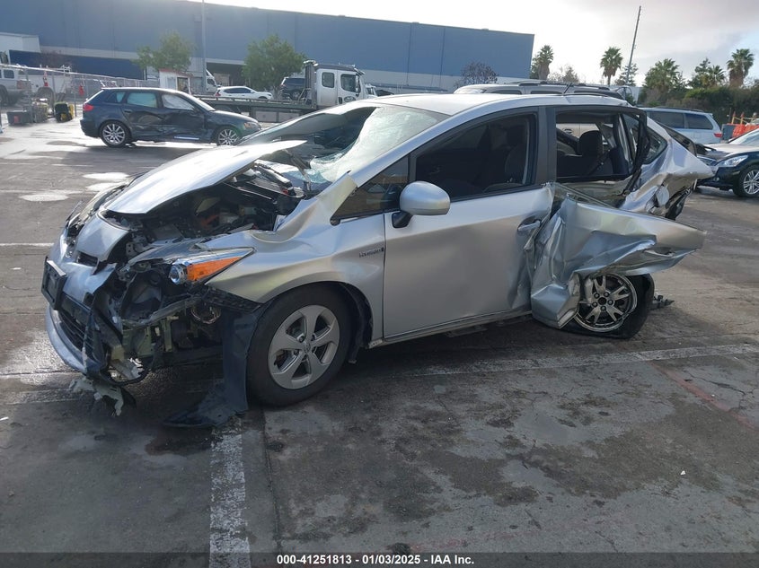 2012 TOYOTA PRIUS VIN: JTDKN3DU8C5485780