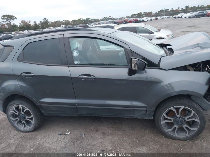 2020 Ford Ecosport Ses VIN: MAJ6S3JLXLC322250 Lot: 41251823