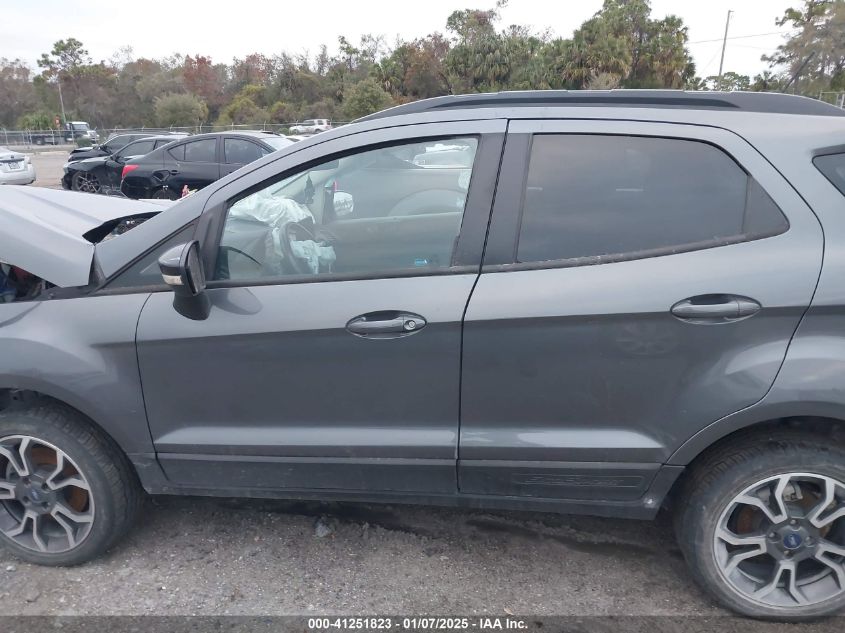 2020 Ford Ecosport Ses VIN: MAJ6S3JLXLC322250 Lot: 41251823