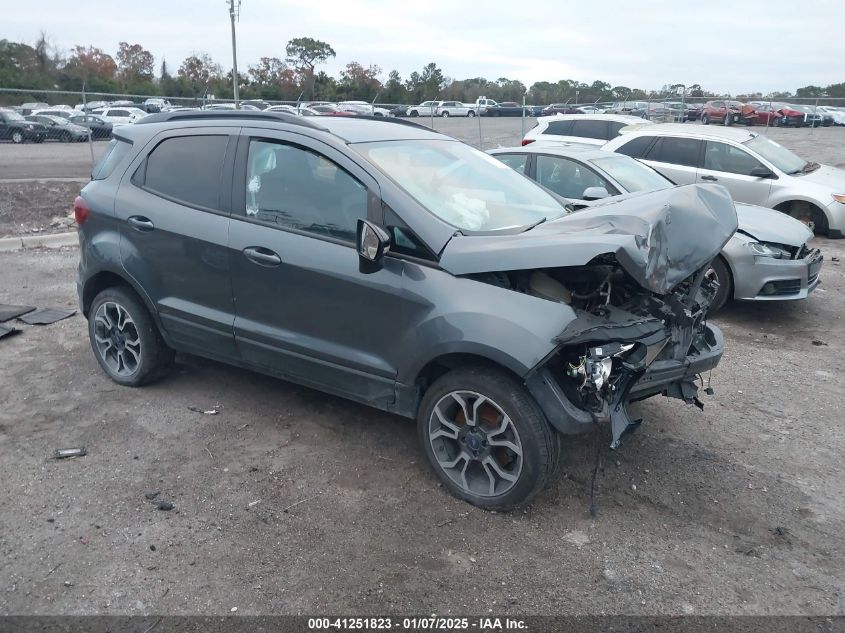 2020 Ford Ecosport Ses VIN: MAJ6S3JLXLC322250 Lot: 41251823