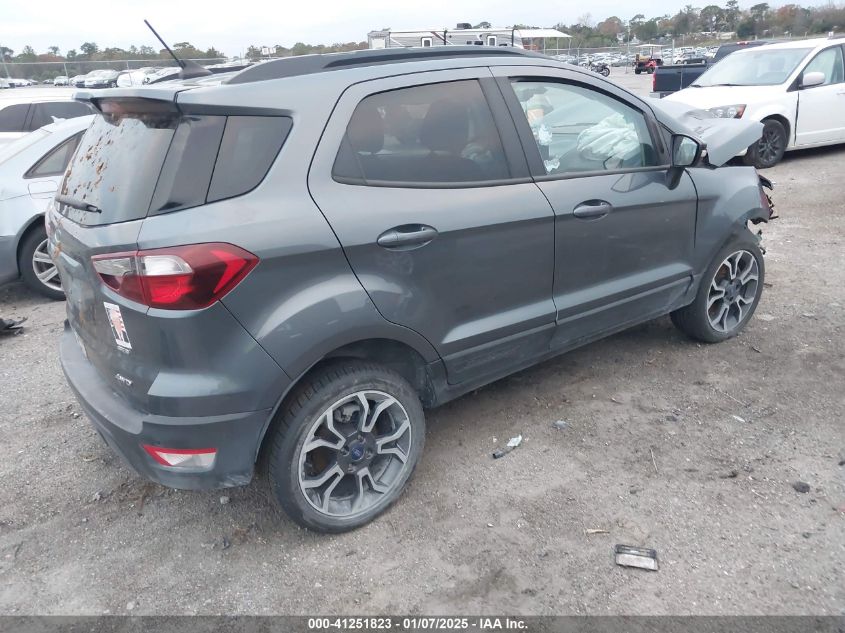 2020 Ford Ecosport Ses VIN: MAJ6S3JLXLC322250 Lot: 41251823