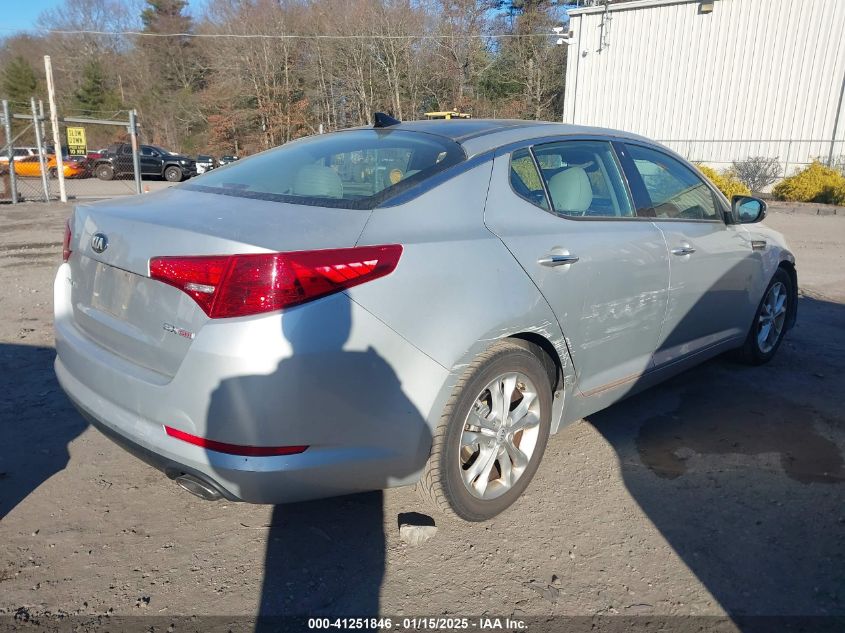 VIN 5XXGN4A75DG136535 2013 KIA Optima, EX no.4