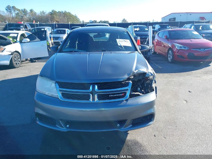 VIN 1C3CDZAB2DN615541 2013 Dodge Avenger, SE no.12