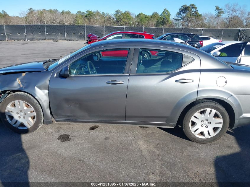 VIN 1C3CDZAB2DN615541 2013 Dodge Avenger, SE no.14