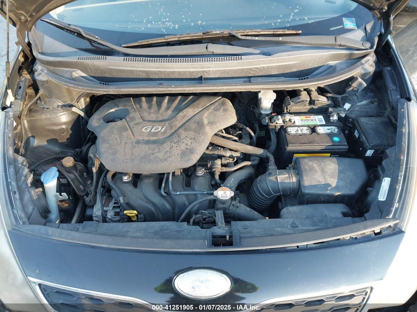 2013 KIA RIO VIN: KNADN5A39D6175517