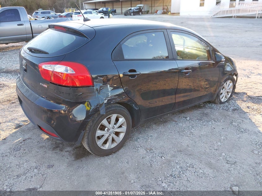 2013 KIA RIO VIN: KNADN5A39D6175517