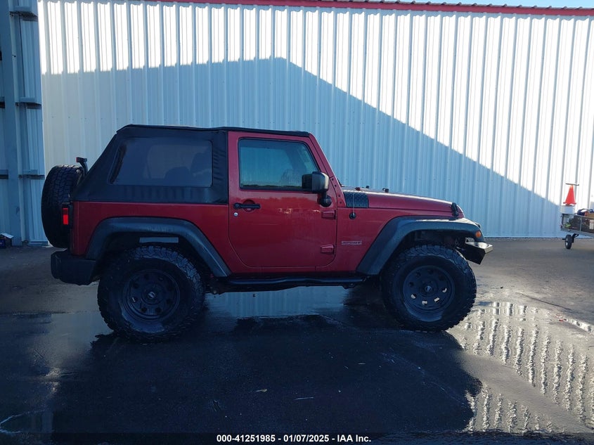 2012 JEEP WRANGLER / VIN: 1C4AJWAG5CL222732