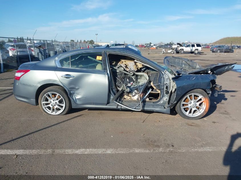 2009 Nissan Maxima 3.5 Sv VIN: 1N4AA51E39C829915 Lot: 41252019