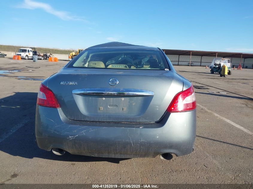 2009 Nissan Maxima 3.5 Sv VIN: 1N4AA51E39C829915 Lot: 41252019