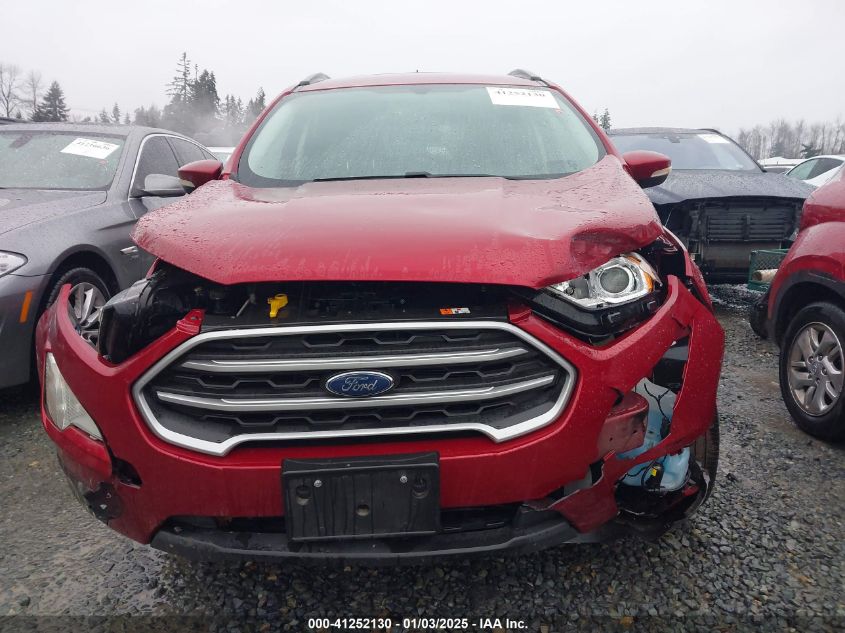 2018 Ford Ecosport Se VIN: MAJ3P1TE3JC215299 Lot: 41252130