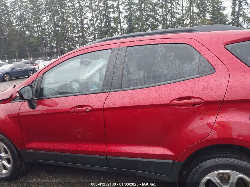 2018 Ford Ecosport Se VIN: MAJ3P1TE3JC215299 Lot: 41252130