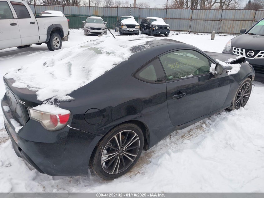2014 SUBARU BRZ VIN: JF1ZCAB17E9603238