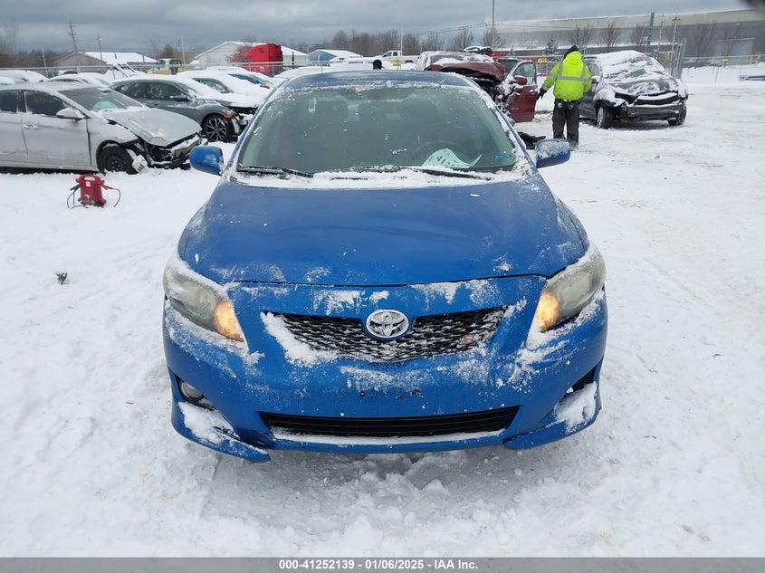 2009 TOYOTA COROLLA VIN: 1NXBU40E39Z067371