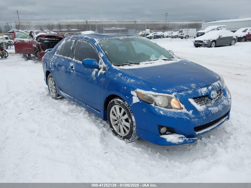 2009 TOYOTA COROLLA VIN: 1NXBU40E39Z067371