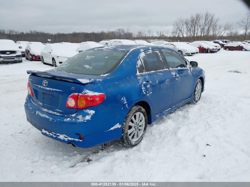 2009 TOYOTA COROLLA VIN: 1NXBU40E39Z067371