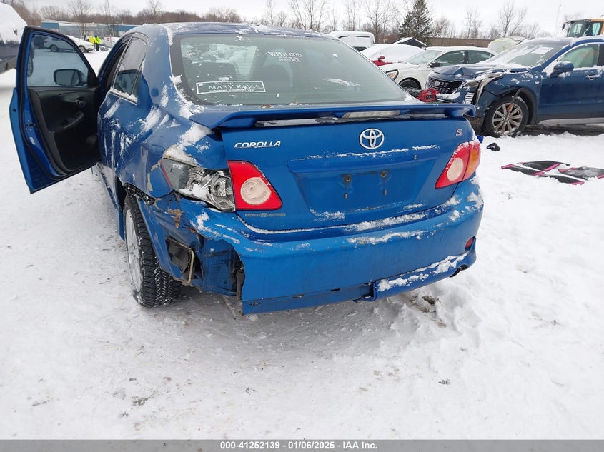 2009 TOYOTA COROLLA VIN: 1NXBU40E39Z067371