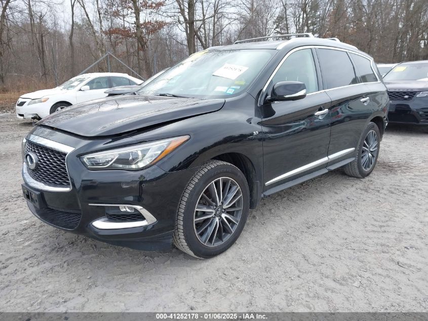 VIN 5N1DL0MMXKC504638 2019 INFINITI QX60 no.2